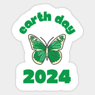 earth day gift 2024 april 22 Sticker